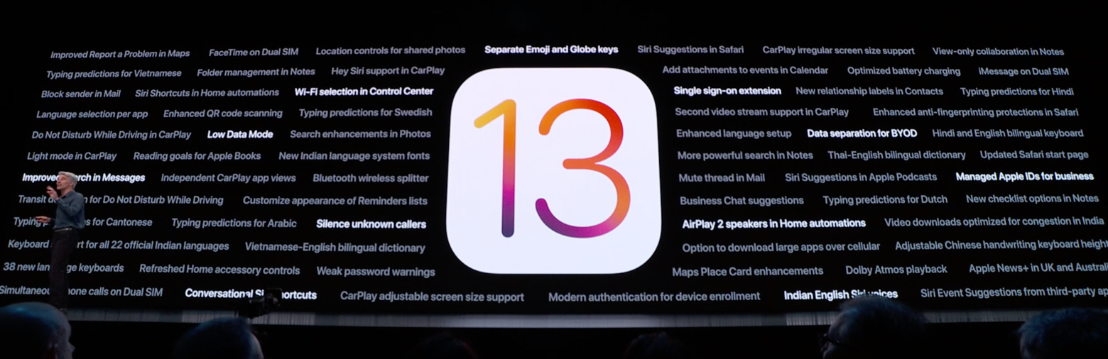 Some of iOS 13’s new security and privacy-related features