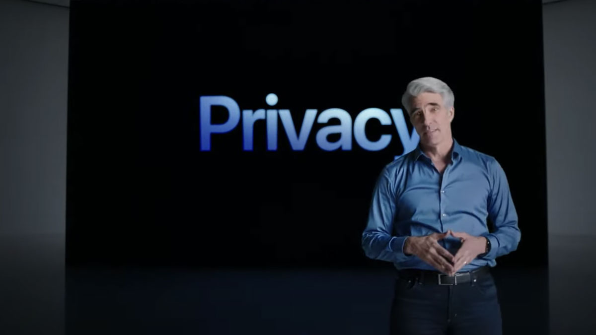 At Apple we believe that privacy is a fundamental human right